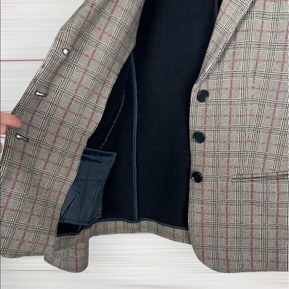 Max Mara Weekend Plaid Fitted Blazer - Picture 6 of 12